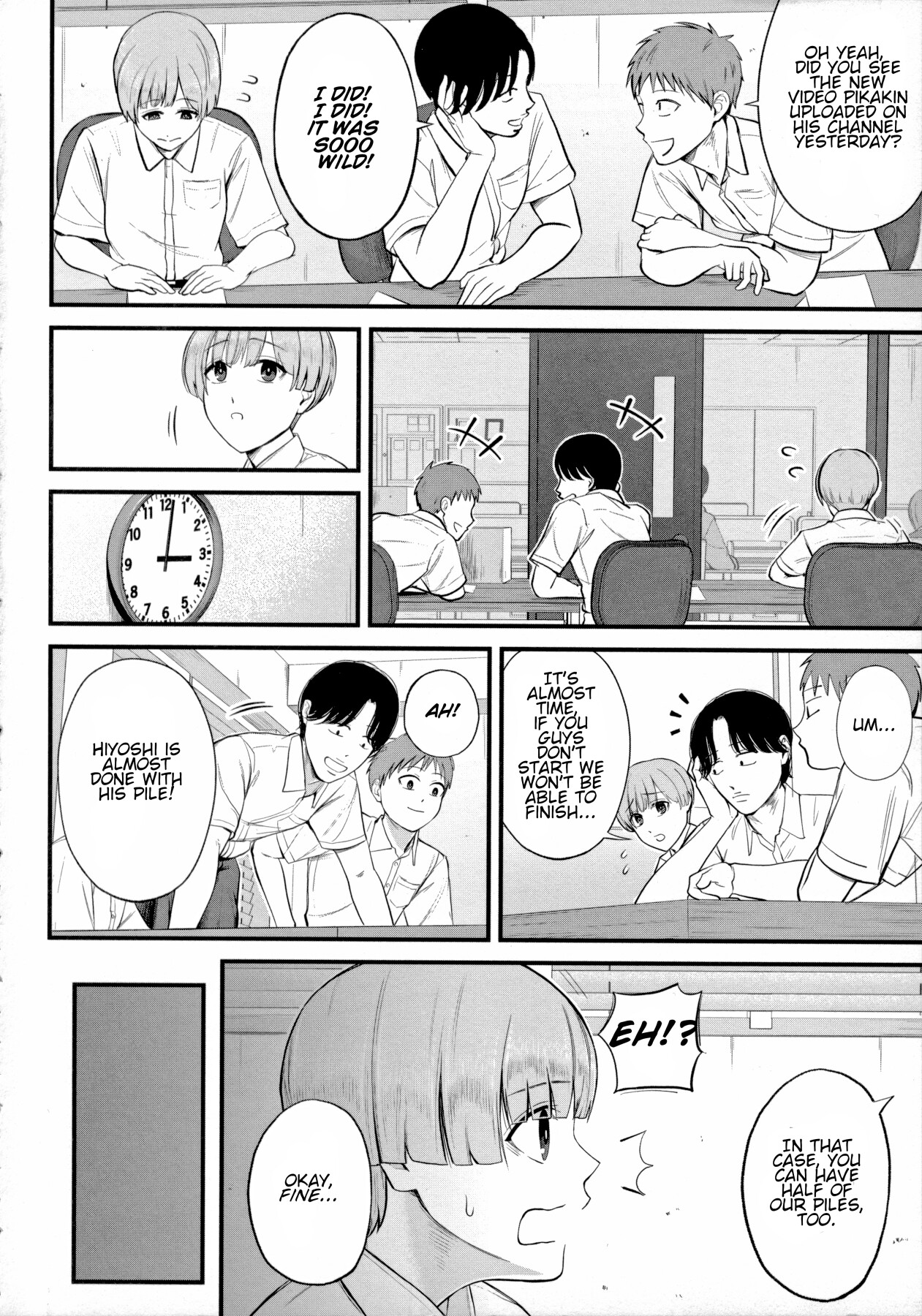 Hentai Manga Comic-Secret Work Experience-Read-6